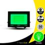 Imagem de Kit 3 Refletor Holofote 50w Luz Verde A Prova D' Agua Bivolt Jardim Garagem Quintal