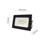 Imagem de Kit 3 Refletor Led 30W Slim Prova D'agua IP65 Holofote Sylvania