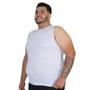 Imagem de Kit 3 Regatas Masculina Plus Size Fitness Gola Redonda Lisa