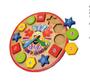 Imagem de Kit 3 Relógio Pedagógico Colorido Aprendizado Infantil
