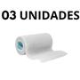 Imagem de Kit 3 Rolo De Atadura Bandagem Elástica Flexível Resistente P/ Pets Cães