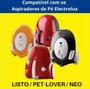 Imagem de Kit 3 Sacos Descartáveis Práticos Higiênico Para Aspiradores De Pó Electrolux Listo Pet Lover e Neo - Envio em 24hs