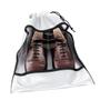 Imagem de Kit 3 Sacos Para Sapatos Com Visor Transparente E Fechamento Elástico