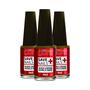 Imagem de Kit 3 Save Nails Roer Unhas Nunca Mais 9ml - Cora