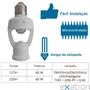 Imagem de Kit 3 Sensor Presença Fotocecula Soquete E27 Temporizador Bivolt