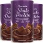 Imagem de Kit 3 Shake Substituto de refeição Sanavita 450g Chocolate Suiço