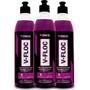 Imagem de Kit 3 Shampoo Automotivo V-floc 500ml Concentrado Vonixx