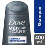 Imagem de Kit 3 Shampoos Dove Men+Care Limpeza Refrescante 400ml