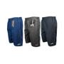 Imagem de Kit 3 Short Bermuda Tactel Tamanho Grande Elástico Cordão Extra Plus Size Masculino Comprido Viés