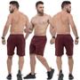 Imagem de Kit 3 Short esportivo dry fit masculino bermuda bom treino