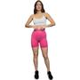 Imagem de Kit 3 Short Legging Academia Feminino Empina Bumbum Cós Alto Elástico