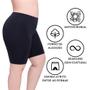 Imagem de Kit 3 Short Loba Modelador Plus Size Feminino Sem Costura Com Fundilho Básico Liso Original