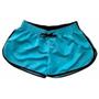 Imagem de Kit 3 Short Tactel Liso Feminino Moda Praia Bermudinha Piscina