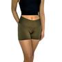 Imagem de Kit 3 Shorts Femininos Curtos Justos Cós Lisos Cores Sortidas Suplex Pp ao Plus Size
