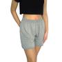 Imagem de Kit 3 Shorts Femininos Meia Coxa Soltinhos Elástico Liso Cores Sortidas Viscolycra Pp Ao Plus Size