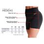 Imagem de Kit 3 Shorts Fitness Feminino Suplex Cós Alto e Duplo Samba Fitness