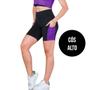 Imagem de Kit 3 Shorts Leg Legging COM BOLSOS Cintura Alta Fitness Treino Casual Corrida Academia Cores 670