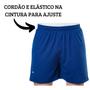 Imagem de Kit 3 Shorts Masculino Elite Calção Academia Futebol Cordão