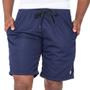 Imagem de Kit 3 Shorts Masculino Fitness Com Bolso Elástico Liso