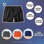 Imagem de Kit 3 Shorts Masculino Liso Praia Piscina Academia Tactel MXC BRASIL