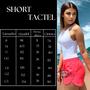 Imagem de kIT 3 Shorts Plus Size Extra Grande Feminino Moda Praia Leve Veste Bem