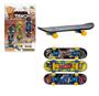 Imagem de Kit 3 Skate De Dedo Miniatura Brinquedo Art Brink