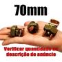 Imagem de Kit 3 Split Bolt Conector Parafuso Fendido Bimetálico 70mm para Emenda Cabos Cobre Alumínio