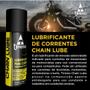 Imagem de Kit 3 Spray Lubrificante Corrente Tirreno Chain Lube 200ml Moto off Road Bicicleta Kart Graxa Seca Spray Repele Poeira