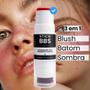 Imagem de Kit 3 - Stick BBS Blush, Batom & Sombra Stick Multifuncional