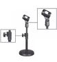 Imagem de KIT 3 Suporte Pedestal Mesa Tripé P/ Microfones Base de Mesa