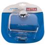 Imagem de Kit 3 Suporte Porta Papel Higiênico Papeleiras Astra com Tampa Acrílico Resistente Melhor Fixação Parafusos e Buchas
