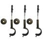 Imagem de Kit 3 suporte simples comum 28mm para varão simples - várias cores