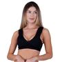 Imagem de Kit 3 Sutiã Plus Size com Alças Acolchoadas de Espuma Sustentação -KIT 3 CLEO PRETO BEGE E ROSA