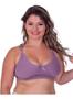 Imagem de Kit 3 Sutiã Plus Size Sem Bojo Microfibra Reforçada e Resistente com Alças Largas