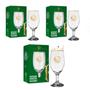 Imagem de Kit 3 Taças Windsor 330ml Cerveja Coquetel Chopp Bar Palmeiras Série Ouro Edição Especial Selo