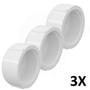 Imagem de Kit 3 Tampão CAP PVC Roscável 1.1/2" Branco (50mm) Tigre