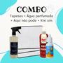 Imagem de Kit 3 Tapetes Higiênicos Pet + Água perfumada 500ml Emporium + Xixi Sim 20ml + Aqui Não Pode 500ml