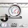 Imagem de Kit 3 Termômetros Para Forno Doméstico Até 300C Aço Inox  Analógico