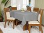 Imagem de Kit 3 Toalhas De Mesa Oxford 8 Lugares Retangular 2,50x1,45m