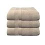 Imagem de Kit 3 Toalhas Rosto Alta Absorção Macia - 80cm x 50cm
