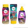 Imagem de Kit 3 ToDeCachinho Kids Cabelos Ondulados Cacheados Crespos Infantil Shampoo + Condicionador + Creme Pentear