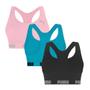 Imagem de Kit 3 Tops Puma Nadador Sem Costura Feminino