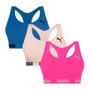 Imagem de Kit 3 Tops Puma Nadador Sem Costura Feminino