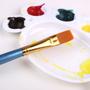Imagem de Kit 3 Trincha Angular Royal & Langnickel White Taklon