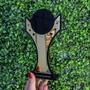 Imagem de Kit 3 Troféus Universal Acrílico Dourado/ Ps Preto Estrelas