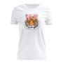 Imagem de Kit 3 Tshirt Blusa Estampada Feminina Manga Curta Camiseta Camisa