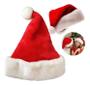 Imagem de Kit 3 Un Gorro Touca De Papai Noel Veludo Com Nota Fiscal