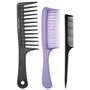 Imagem de Kit 3 UN Pente Com Dentes Largos e Entrelaçados Marco Boni