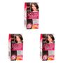 Imagem de Kit 3 Und Tintura L'oréal Casting Creme Gloss 500 Castanho Claro 40ml