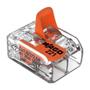 Imagem de Kit 3 Uni Wago C/ 3 Conectores Juncao 221-612 2 Fios 0,5-6mm